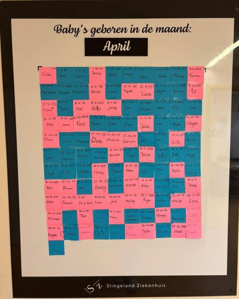 Geboortes april
